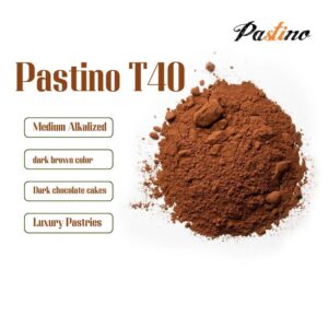 PASTINO Medium Alkalized Cocoa Powder T40